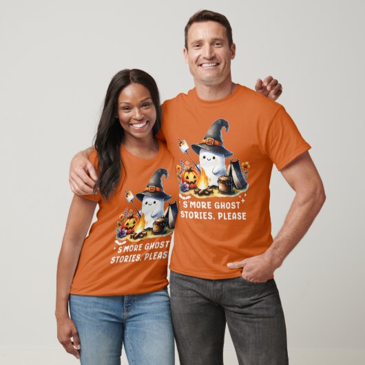 T-shirt Smore Ghost Stories S'Il Vous Plaît Camping Hallow (Unisexe)