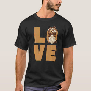 T-shirt Smore Marshmallow Gnome Camper Maman Aimer Camping