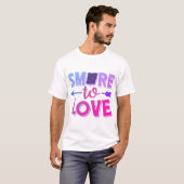T-shirt Smore to love motivate  (Devant entier)