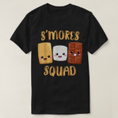 T-shirt S'mores Marshmallows Funny Smores Squad Camping Ca (Design devant)