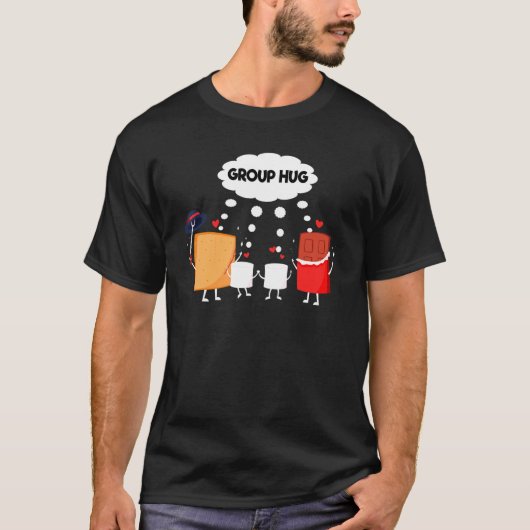 T-shirt Smores S'mores Marshmallow Camping Bonfir Grille (Devant)