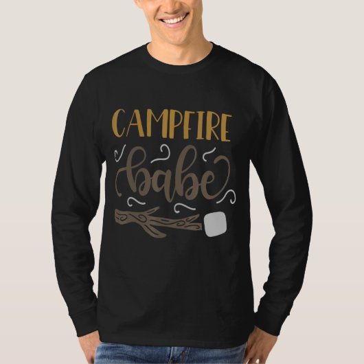 T-shirt Smores S'mores Marshmallow Camping Plaisir Camping (Devant)