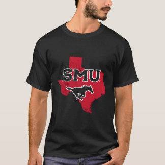 T-shirt Smu Mustangs, méthodiste du sud