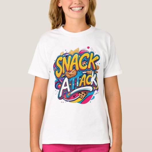 T-shirt "Snack Attack" (Devant)