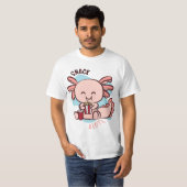 T-shirt Snack. Axolotl. (Devant entier)