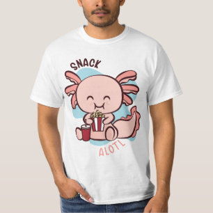 T-shirt Snack. Axolotl.
