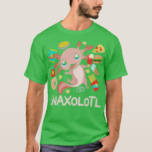 T-shirt Snack Funny Exotic Axolotl