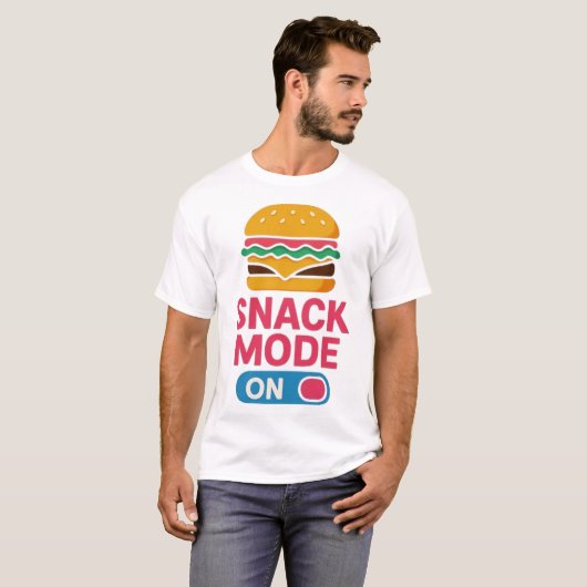 T-shirt Snack Mode Burger (Devant entier)