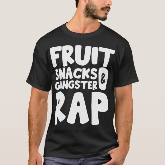 T-shirt Snacks de fruits et rap de mangeur (Devant)