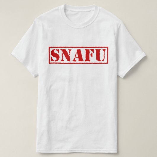 T-SHIRT SNAFU (Design devant)