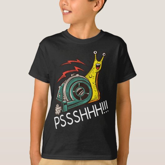 T-shirt Snail Funny (Devant)
