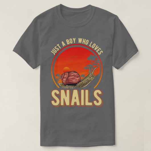 T-shirt Snail Young (Design devant)