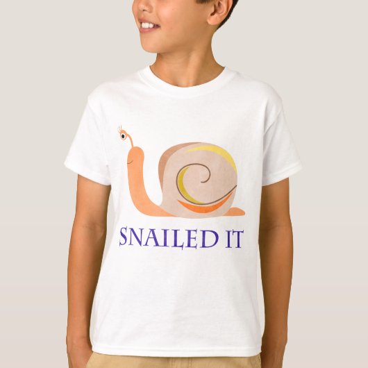 T-shirt Snailed il (Devant)