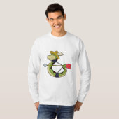 T-shirt Snake as Archer with Bow & Arrow (Devant entier)