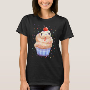 T-shirt Snake Cupcake Saupoudrer Cupcake Sweets Fan