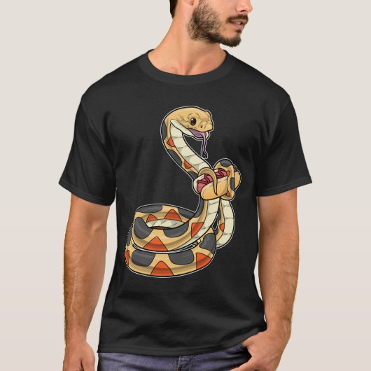T-shirt Snake Hotdog (Devant)