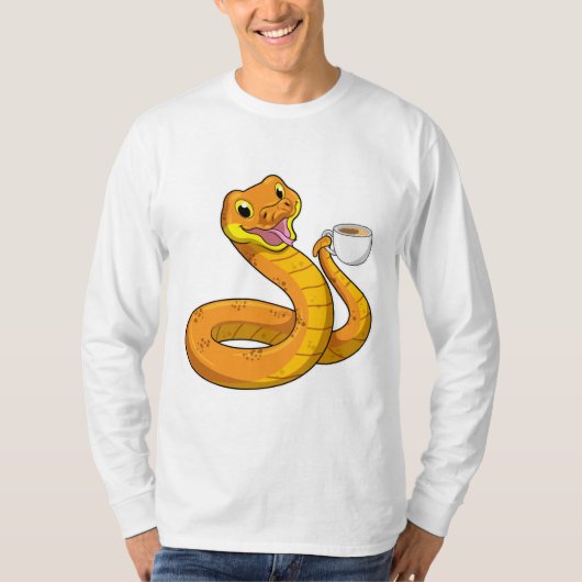 T-shirt Snake with Cup (Devant)