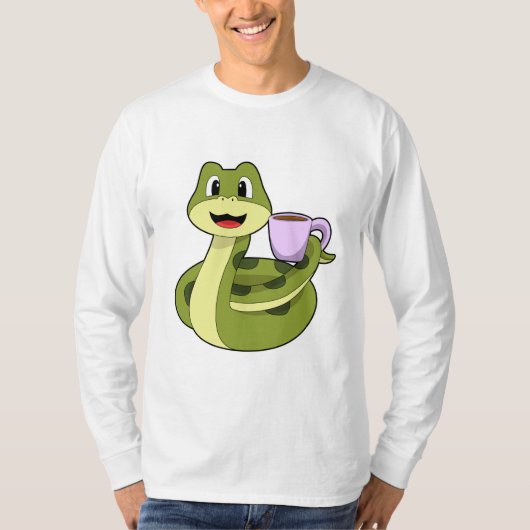 T-shirt Snake with Cup (Devant)