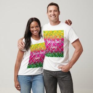 T-shirt Snakeskin rose parties scintillant