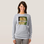 T-shirt Snapcat Kitty orange Selfy (Devant entier)