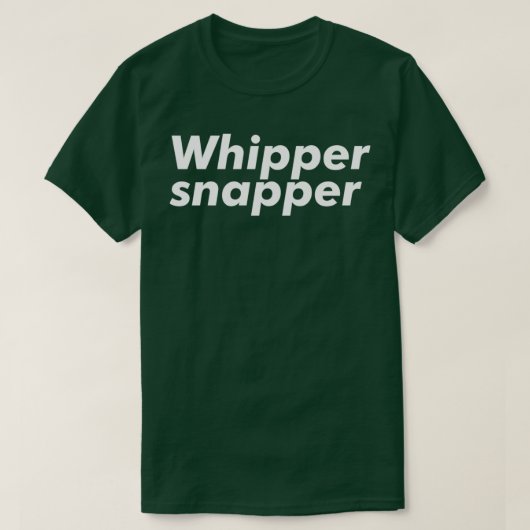 T-shirt Snapper Whipper (Design devant)