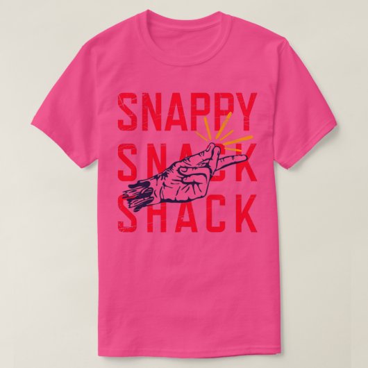 T-shirt Snappy Shack Shack Heaths (Design devant)