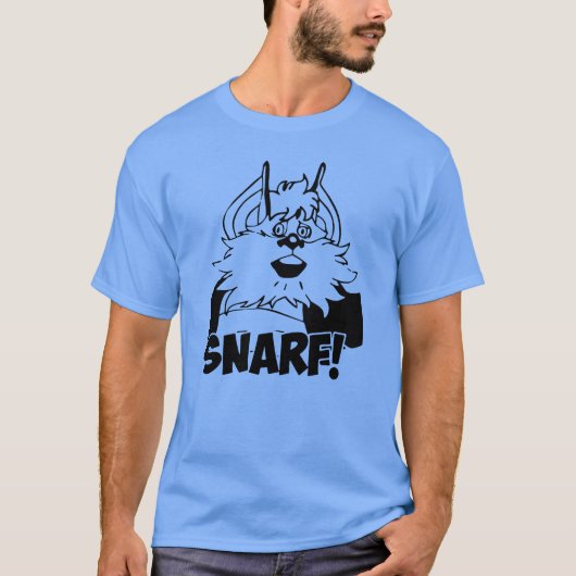 T-shirt Snarf Fromhehunder Chats rétro (Devant)