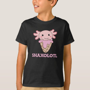 T-shirt Snaxolotl Axolotl Amateurs de doux animaux crème g