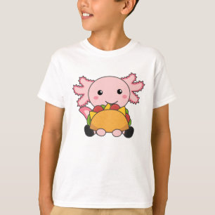 T-shirt Snaxolotl Axolotl Tacco Amateurs de doux animaux