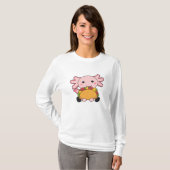 T-shirt Snaxolotl Axolotl Tacco Amateurs de doux animaux (Devant entier)
