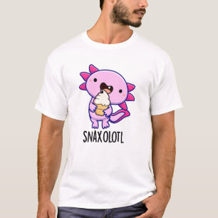 T-shirt Snaxolotl Funny Axolotl Pun