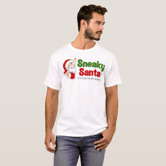 T-shirt Sneaky Père Noël à manches courtes