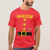 T-shirt Sneezy Dwarf Halloween Costume Matching Sneezy Dwa (Devant)