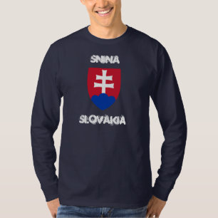 T-shirt Snina, Slovaquie avec armoiries