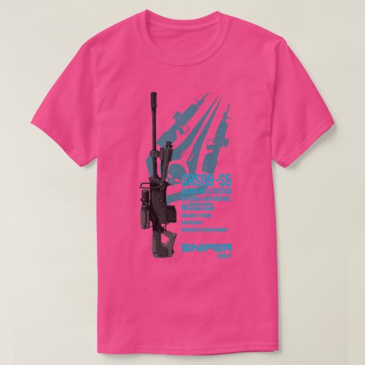 T-shirt Sniper Rifle (Design devant)