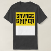 T-shirt Sniper Savage (Design devant)