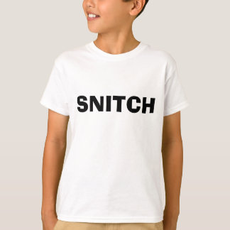 T-SHIRT SNITCH SHIRT FOR KIDS