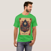 T-shirt SNOKXINK Avant Garde Art Tattoo Studio Basic Dark (Devant entier)