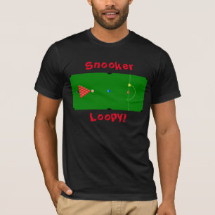 T-shirt Snooker Loopy Sports Design