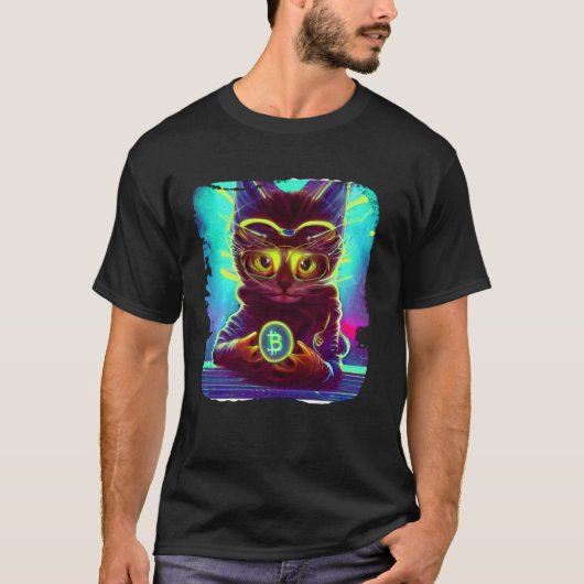 T-shirt Snoop Catty Cat Crypto Original (Devant)
