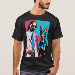 T-shirt Snoop Dog et Doberman Duo