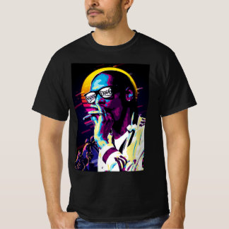 T-shirt Snoop Dog Music rétro