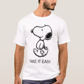 T-shirt Snoopy Classic Comics (Devant)