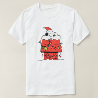 T-shirt snoopy dormant en hiver