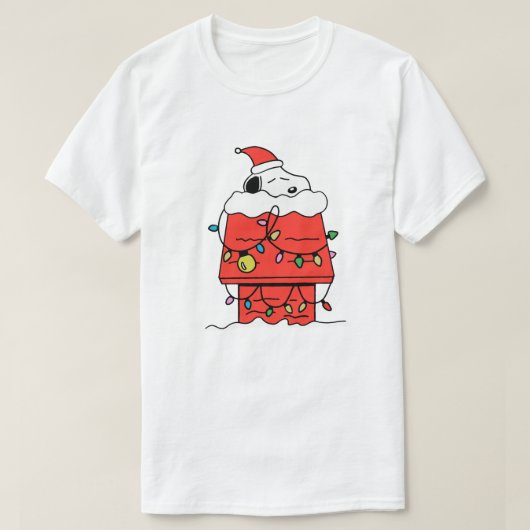 T-shirt snoopy dormant en hiver (Design devant)