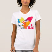 T-shirt Snoopy | Rainbow Love Heart (Devant)