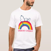 T-shirt Snoopy | Rêver en couleur arc-en-ciel (Devant)