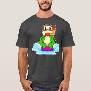 T-shirt Snorkel de natation de grenouille