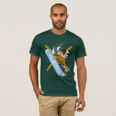 T-shirt Snow boy jumping (Devant entier)