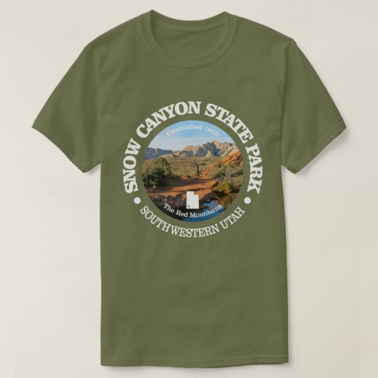 T-shirt Snow Canyon SP (Design devant)